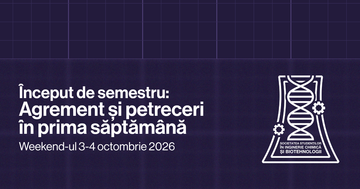Început de semestru: Agrement și petreceri în prima săptămână